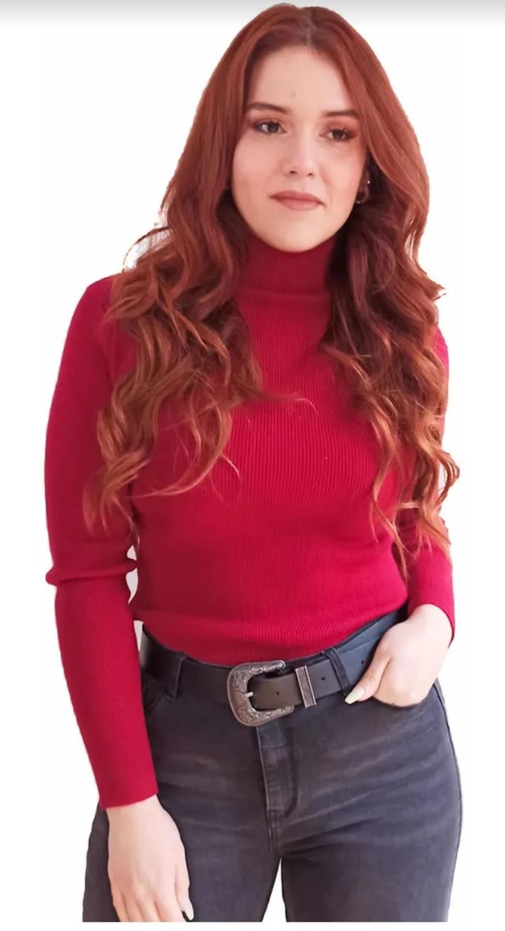 Sweater Beatle Cuello Alto Doble Lanilla Otoño/invierno - RICHYSTOR & ASOCIADOS SPARICHYSTOR & ASOCIADOS SPASweater Beatle Cuello Alto Doble Lanilla Otoño/invierno