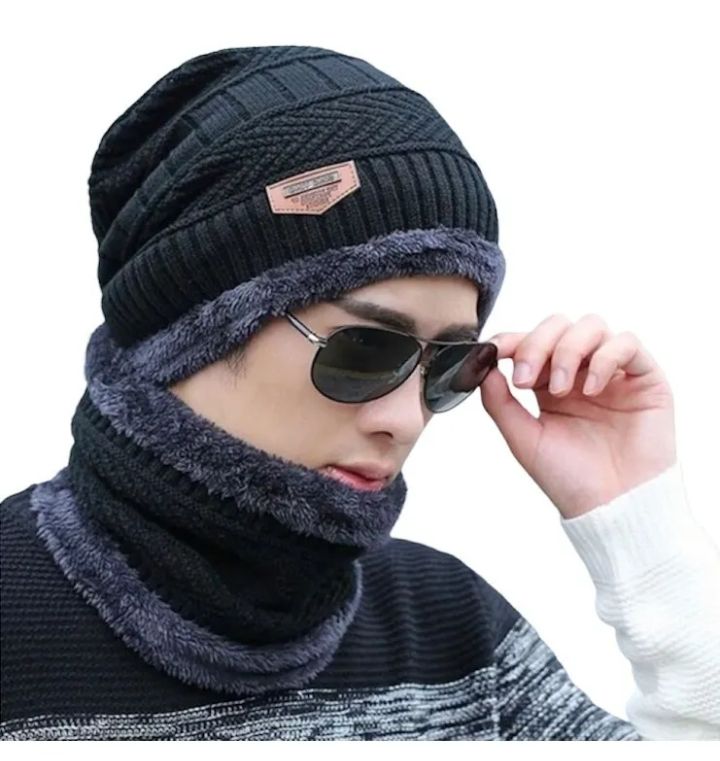 Conjunto Gorro De Invierno Con Interior De Chiporro + Cuello - RICHYSTOR & ASOCIADOS SPARICHYSTOR & ASOCIADOS SPAConjunto Gorro De Invierno Con Interior De Chiporro + Cuello
