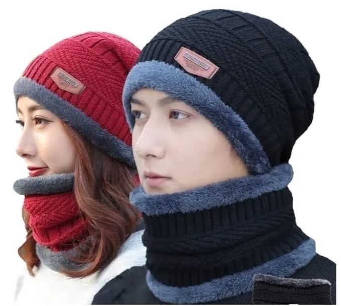 Conjunto Gorro De Invierno Con Interior De Chiporro + Cuello - RICHYSTOR & ASOCIADOS SPARICHYSTOR & ASOCIADOS SPAConjunto Gorro De Invierno Con Interior De Chiporro + Cuello