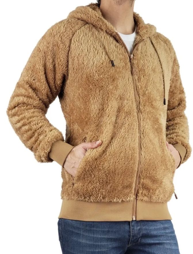 Polerón Peludo Con Cierre De Hombre Ideal Para Invierno - RICHYSTOR & ASOCIADOS SPARICHYSTOR & ASOCIADOS SPAPolerón Peludo Con Cierre De Hombre Ideal Para Invierno