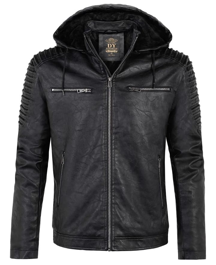 Chaqueta Cuero Para Hombre Viene Con Chiporro Y Gorro - RICHYSTOR & ASOCIADOS SPARICHYSTOR & ASOCIADOS SPAChaqueta Cuero Para Hombre Viene Con Chiporro Y Gorro