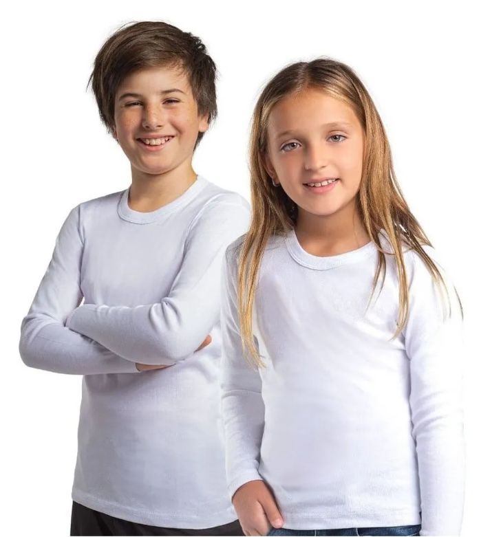 Camiseta Bambú Fibra Primera Capa Cuello Redondo Niño Niña - RICHYSTOR & ASOCIADOS SPARICHYSTOR & ASOCIADOS SPACamiseta Bambú Fibra Primera Capa Cuello Redondo Niño Niña