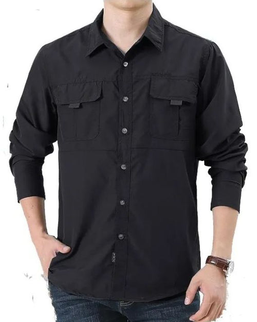 Camisa Outdoor Tactel Nylon + Uv Pro Secado Rápido Hombre - RICHYSTOR & ASOCIADOS SPARICHYSTOR & ASOCIADOS SPACamisa Outdoor Tactel Nylon + Uv Pro Secado Rápido Hombre