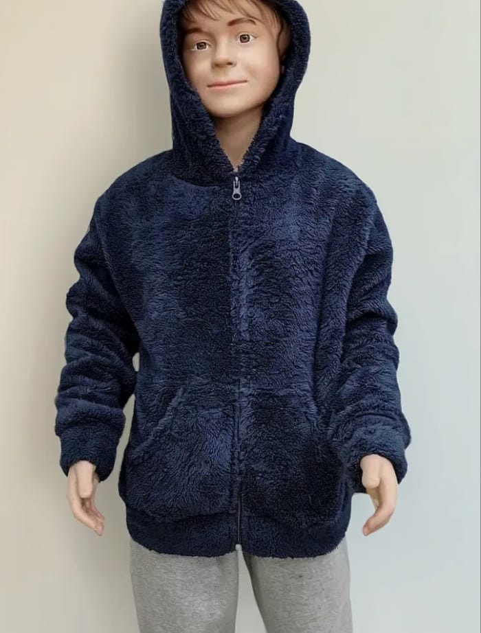 Polerón Corderito Niños Con Cierre Unisex Peludo - RICHYSTOR & ASOCIADOS SPARICHYSTOR & ASOCIADOS SPAPolerón Corderito Niños Con Cierre Unisex Peludo